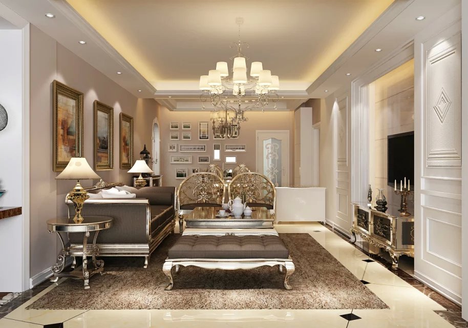 简欧风格效果图