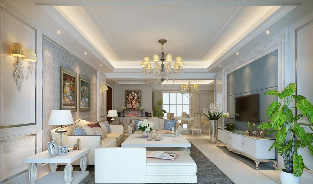 简欧风格效果图