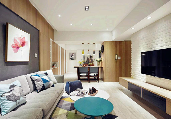 铜陵老房装修实景图