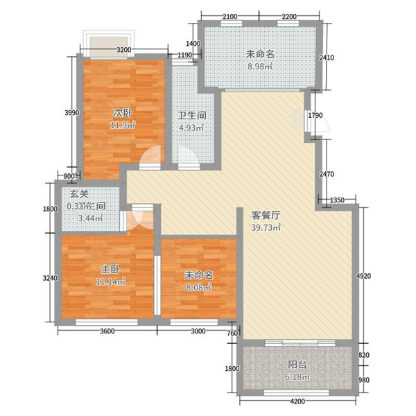 安顺康城壹品户型图