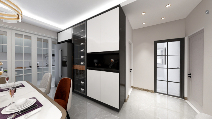 现代风格效果图